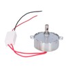 DC Motor 20RPM CCW/CW 4W 24V Horizontal Hole Tapping Shaft