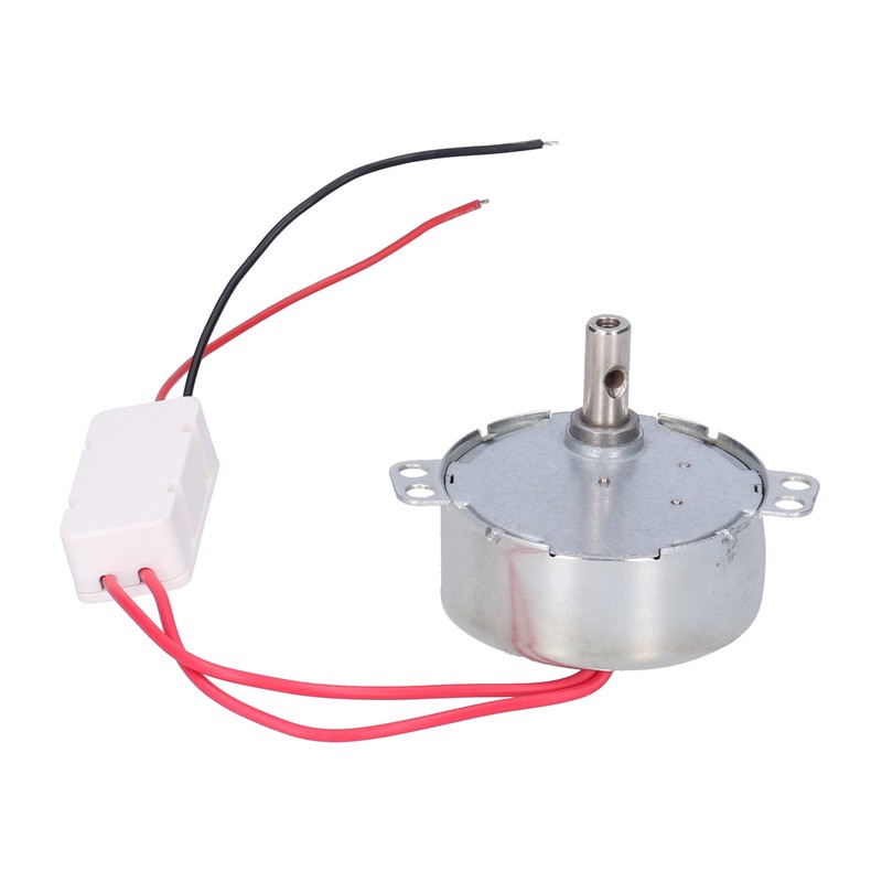 DC Motor 20RPM CCW/CW 4W 24V Horizontal Hole Tapping Shaft