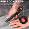 HAUTMEC 18mm Utility Knife, Heavy Duty Box Cutter with Double