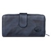 Julia Buxton Heiress Checkbook Wallet Navy