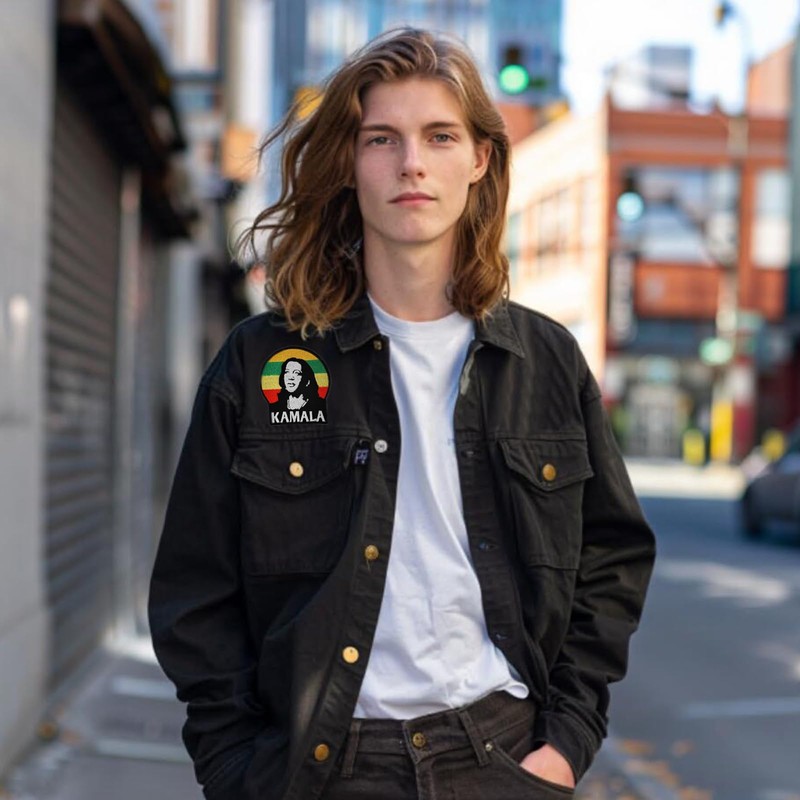 Cute-Patch Kama-la Kamala Harris Embroidered Iron on Patch