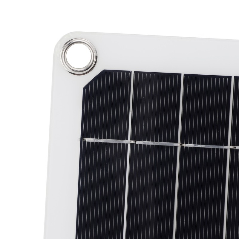 20W 18V Monocrystalline Solar Panel Kit Multifunctional Emergency High Efficiency