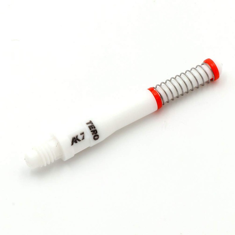 CUESOUL TERO AK7 White Dart Stems Darts Shafts Built-in Spring