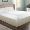 Ramesses Polyester Blended Quilted Bed Skirt, Sagging Sense Enhanced，Anti-Wrinkle, Fade