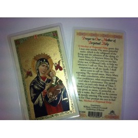 Holy Prayer Cards For the Prayer to Our Mother of Perpetual Help in English with in the U.S. and it's Territories!