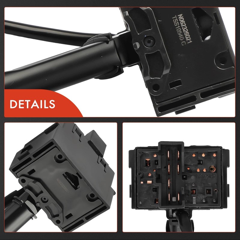 A-Premium Front Windshield Wiper and Washer Switch Lever Compatible with