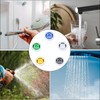 uxcell Shower Flow Reducer Limiter Set, Water Flow Saver Adapter