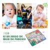 Tapete De Juego Para Niños Con Ludo 90x90cm, Tapete Bebe