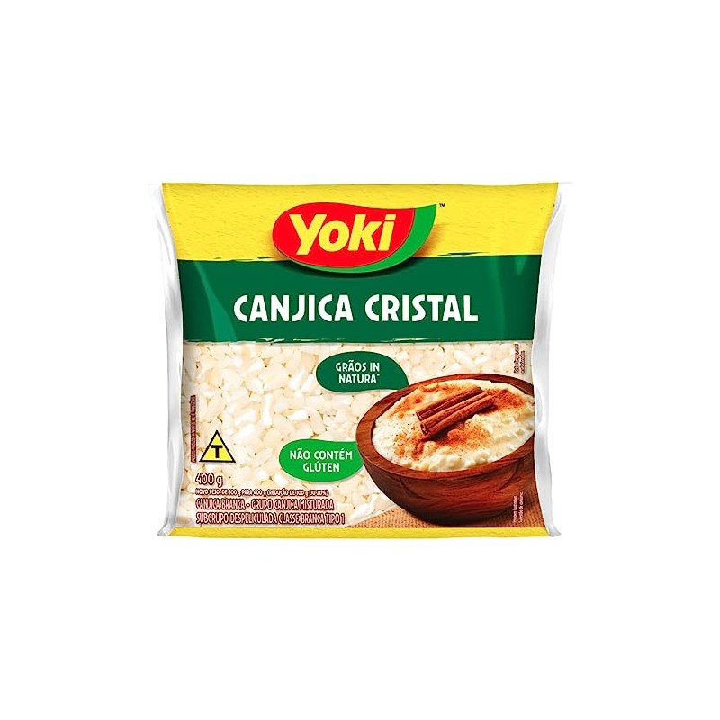YOKI Peeled White Corn Canjica Branca 400g