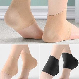 Callus Care Foot Socks & Pads - Perfect Gift for Parents (Heel & Foot Callus Removal) Moisturizing (Black)