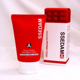 Cedam Real Lacto Red Label Vital Magic A Cream 100ml+Sample Set / 쎄담 리얼락토 레드라벨 바이탈 매직 A크림 100ml+샘플세트
