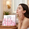 Kit Skincare Japan Sakura Piel Suave Y Sin Arrugas 6pzs