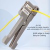 TXWTXPJ-1Pack Fiber Optic Cutter Tool Coaxial Cable Stripper Fiber Optical