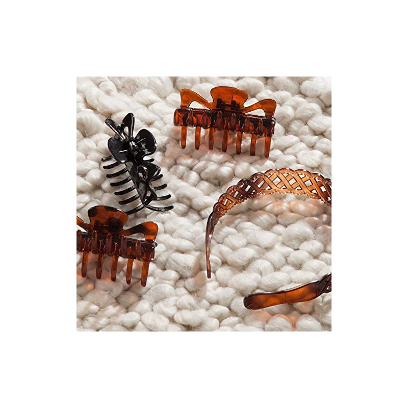Goody Classics Claw Hair Clip, Medium, 4 Count