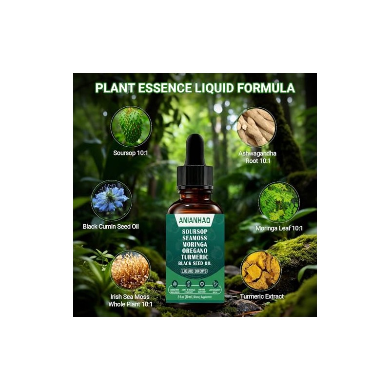Soursop Bitters - Internal Cleansing, Supporting Digestive Health and Immune