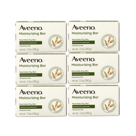 AVEENO Active Naturals Moisturizing Bar 3.50 oz (Pack of 6)