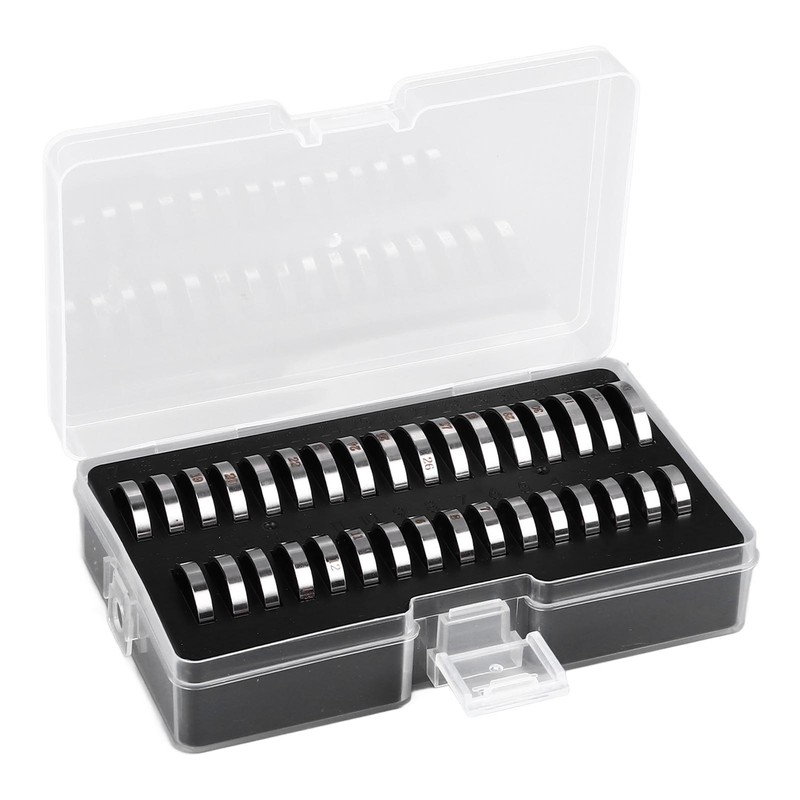 Ring Sizer Measuring Tool Portable Exquisite Polishing Stainless Steel Finger