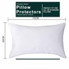 Polycotton Zippered Pillow Protectors Cover Case, Anti Dust Mite, Anti-Allergy,