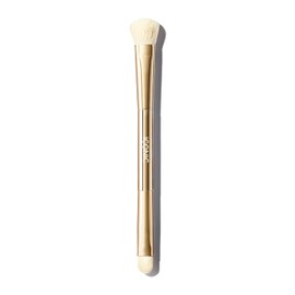 ICONIC LONDON- Brocha doble correctora | Brocha de maquillaje de dos caras, para difuminar y difuminar, perfecta para productos líquidos y en crema.