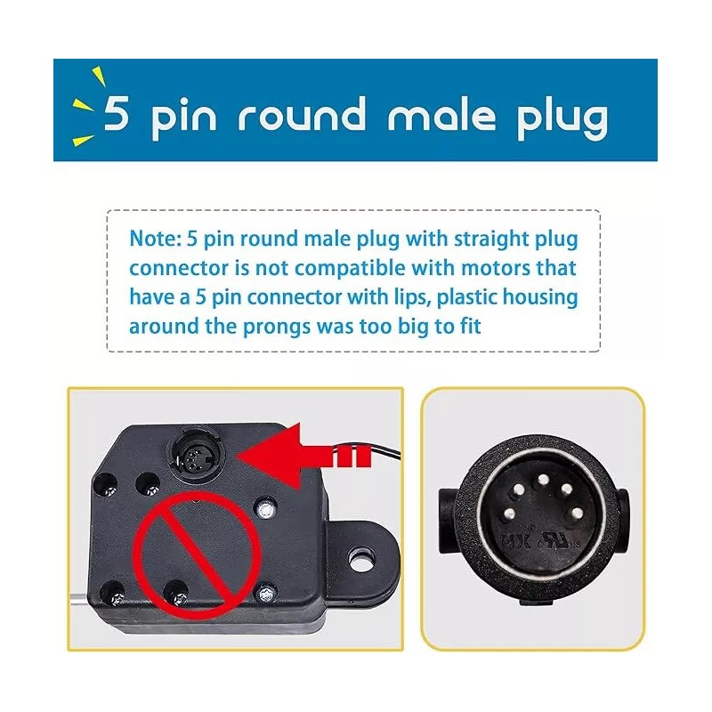 Mulin MLSK89-A2 Mulin Lift Chair Recliner 6 Button 5 Pin