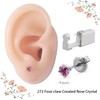 2Pcs Disposable Sterile Unit Ear Nose Stud Piercing Gun Piercer