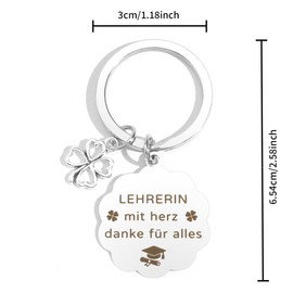 Christmas Gifts For Teacher Gift Small Thank You Gifts Key Ring Christmas Teacher Gift Thank You Gifts Small Thank You Gift Teacher Leaving Gift Teacher Teacher, silver