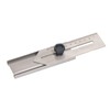 Sliding Line Ruler 0 To 100mm Stainless Steel Clear Scale