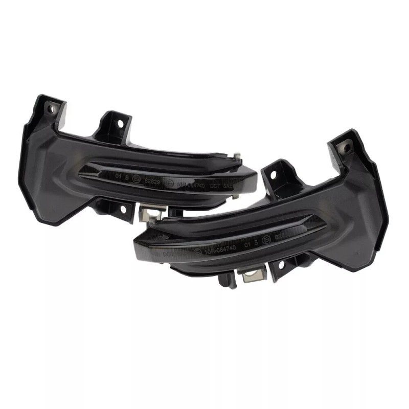 LUC Dynamic Mirror Turn Signal Lamp Smoke For Toyota Tundra