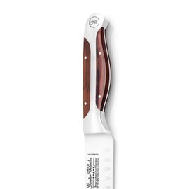 Gunter Wilhelm 10" Meat Carving Knife – Slicing Knife for Turkey & BBQ, High Carbon German Steel with Full Triple Tang, Ergonomic Luxury Brown Pakkawood Handle – EXECUTIVE Chef Series