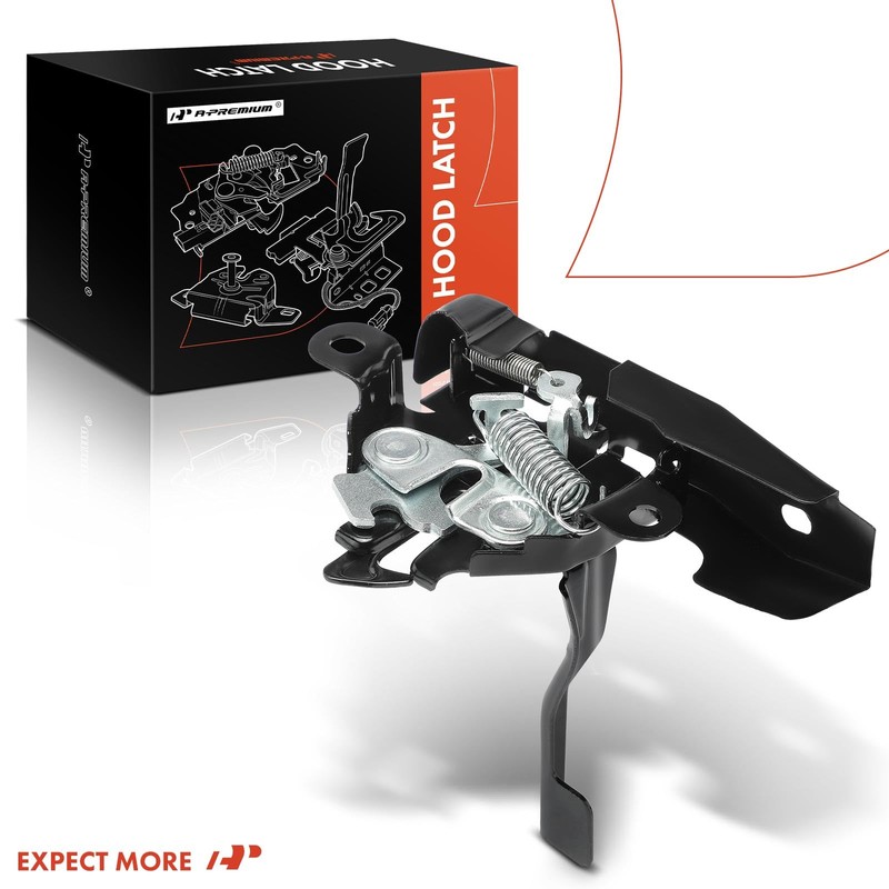 A-Premium Front Hood Latch Assembly Compatible with Toyota Vehicles -