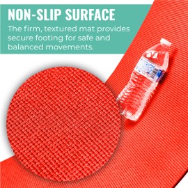 Upward Fit 20-Pack Value Yoga Mat, 68" x 24" Non Slip Exercise Mat, 3.5mm Thick Gym Mat, Bulk Non Toxic Yoga Mats for Home Workout and Studios, Assorted