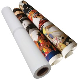 AD. Printing Materials Store Polyester Canvas Roll 60in x 40ft Waterproof Matte Inkjet Canvas--white