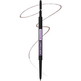 Maybelline Express Brow Ultra Slim Pencil Eyebrow Makeup, Precision Tip and Spoolie for Defined Eyebrows - Color: Soft Brown