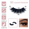 Lifernilash False Eyelashes 3D Faux Mink Lashes Natural Look Wispy