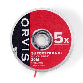 Orvis Super Strong Plus Tippet Fishing Line - High Strength, Abrasion Resistant, Ideal for Freshwater or Saltwater Angling, 30M - 50 LB