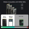 Duplicador De Clones SSD NVMe M.2 20 GB/s Acasis EC-6604PRO