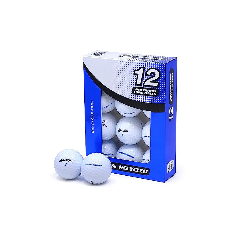 Second Chance Srixon AD 333 12 Premium Lake Balls in