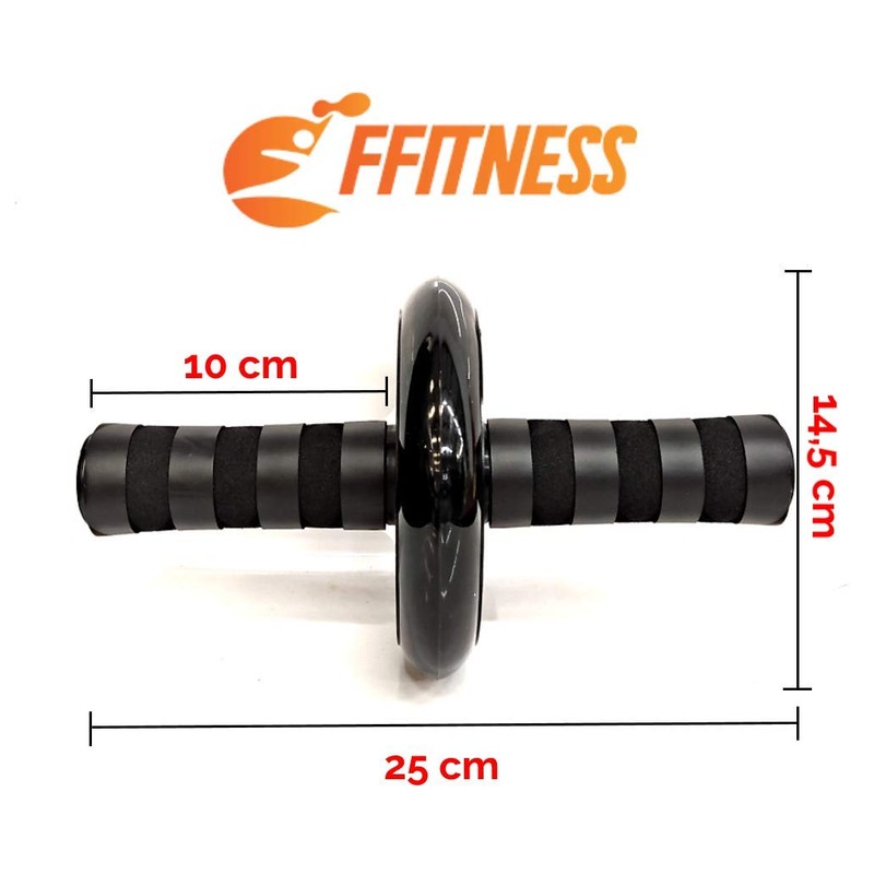 FFitnes FFITNESS ABS Trainer One Wheel, Non-Slip Wheel for Abdominal