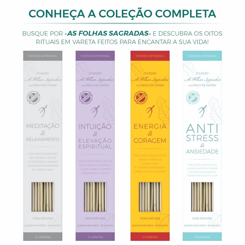 Casa Arole Aromatherapy Premium Incenses: Energy and Courage | Sacred