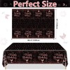 Pack of 2 Rose Gold Happy Birthday Tablecloths, 130 x