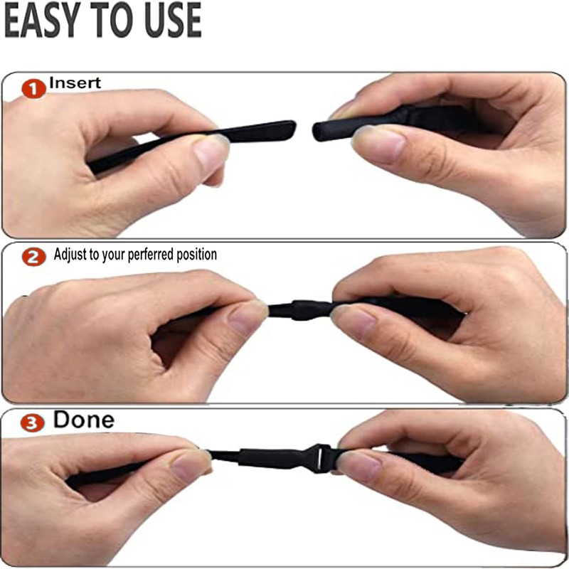KSACLE Adjustable Glasses Strap - Upgrade 4 Pack No Tail
