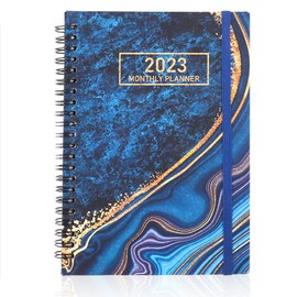 DIYBravo 2023 Planner A5 with Index Tabs Calendar, Student Planner, School Planner Organiser, Easy Organisation of Daily Life, Work Plan, Training or Study, Weekly Planner