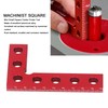 90 Degree Aluminium Alloy Centre Search Tool, Small Mini Carpenter's