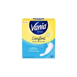 Vania Kotydia Panty Liners, Comfort, Normal, Fresh Fragrance, 56 Panty Liners