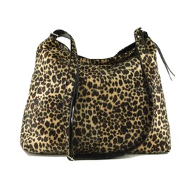 LONI Shoulder Cross-body Hobo Bag Leopard Animal Print Faux Snakeskin