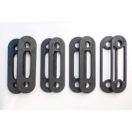 Yaphy Replacement Band Set for Body by Jake Machines- 3 Pairs (2) 10lb Bands + (2) 5lb Band + (2) 2.5lb Band