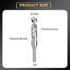 HARFINGTON 18.5mm Drill Bit 1/2" Reduced Shank Round 4241 High