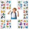 10 Sheets Temporary Tattoo for Kids, Marine Animals Waterproof Paper