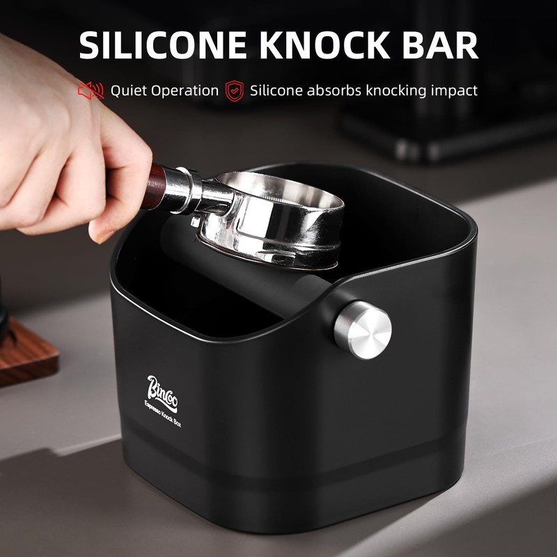Espresso Knock Box - Bincoo Pink Espresso Machine Knock Box/Espresso