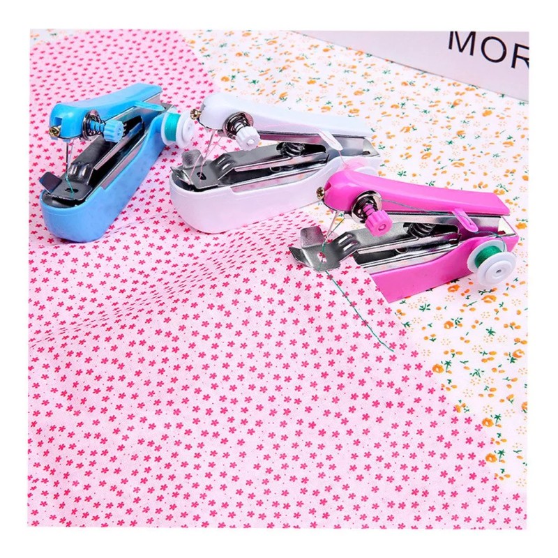 Spring Come Mini Maquina De Coser Portatil Manual Costura Tejer